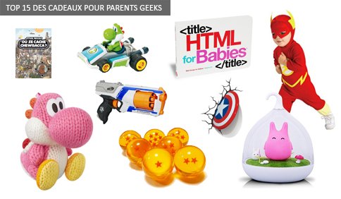 Top cadeaux enfants geeks