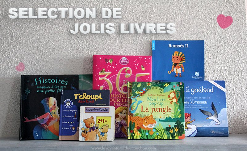 Sélection de jolis livres