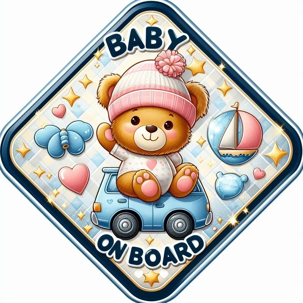 baby on board bear