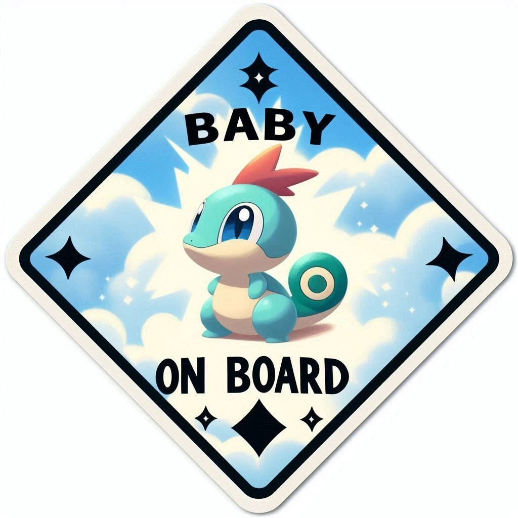 baby on board pokemon