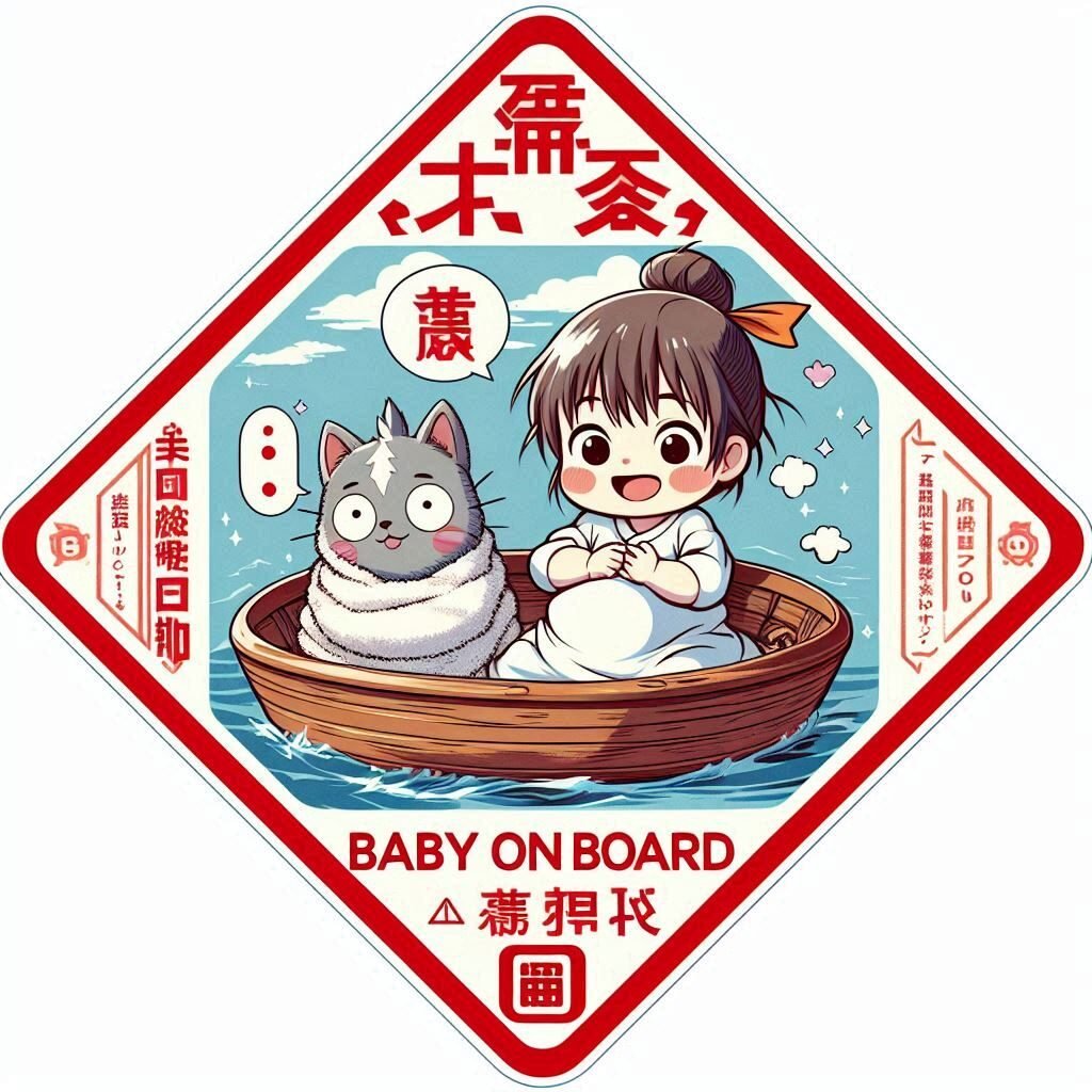 baby on board studio ghibli