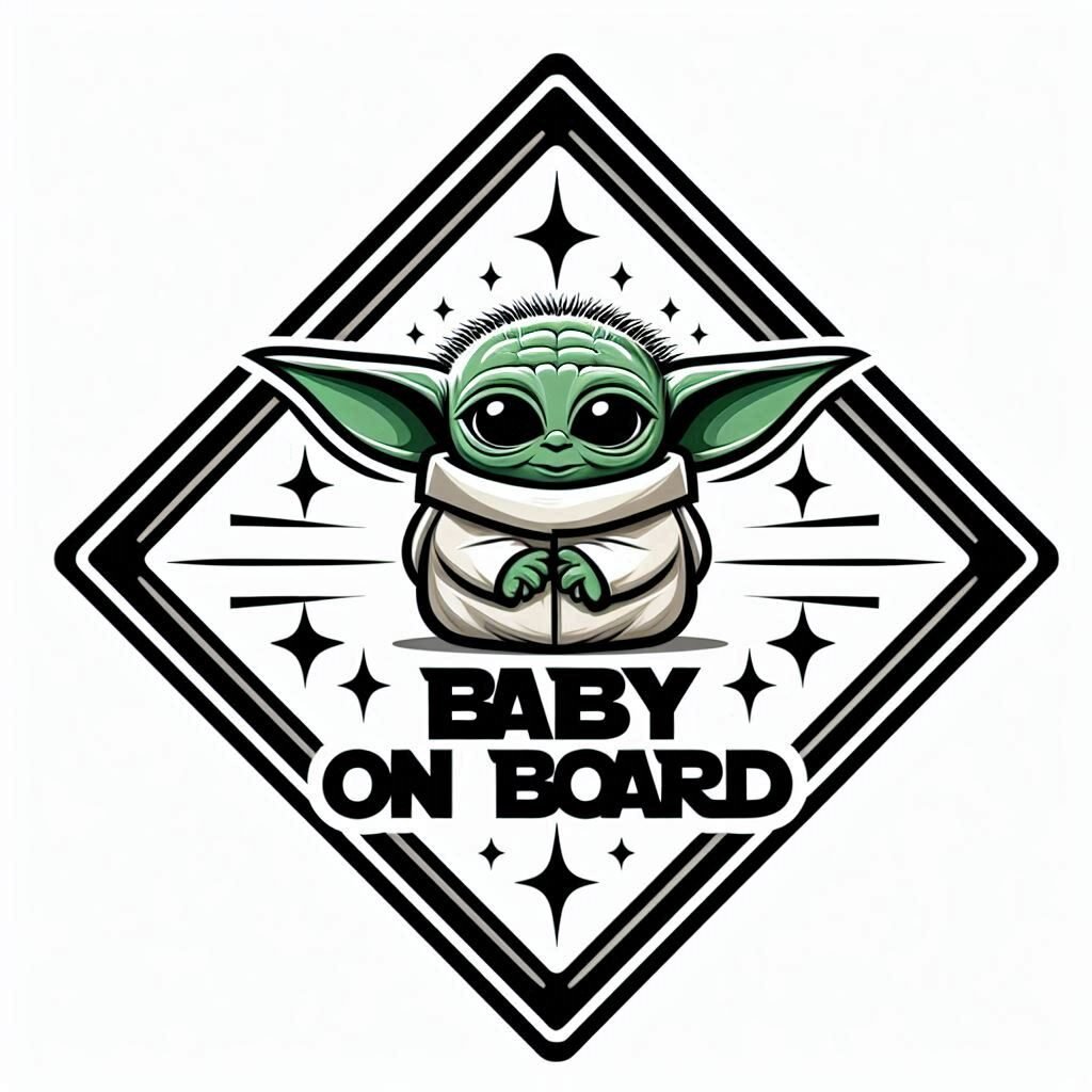 baby on board star wars