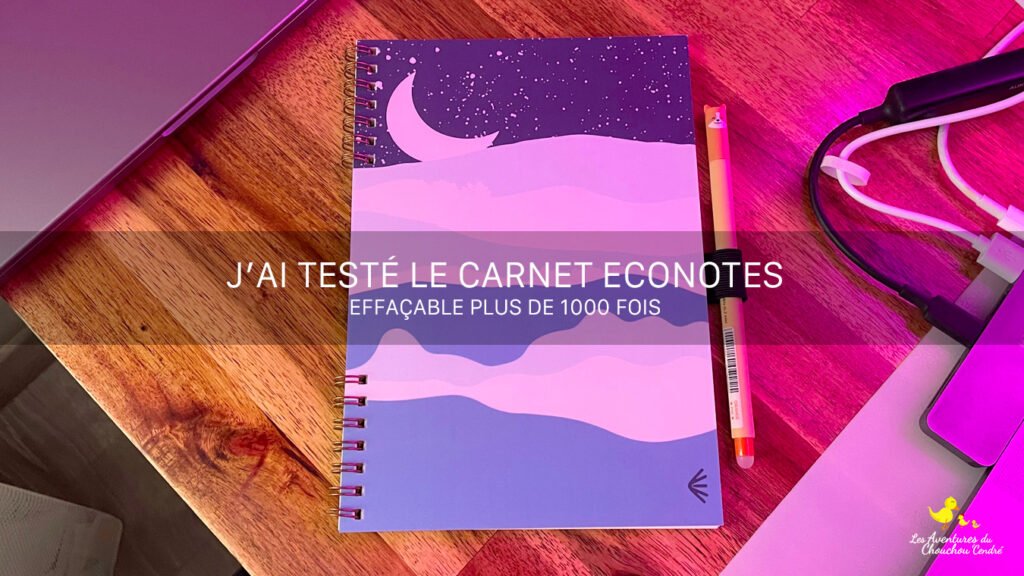 carnet effaçable Econotes