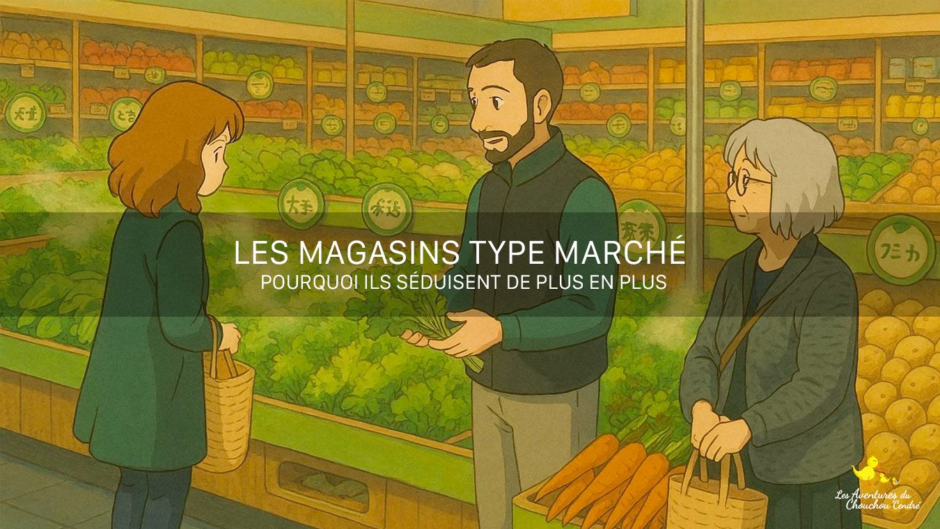 Les magasins type marché